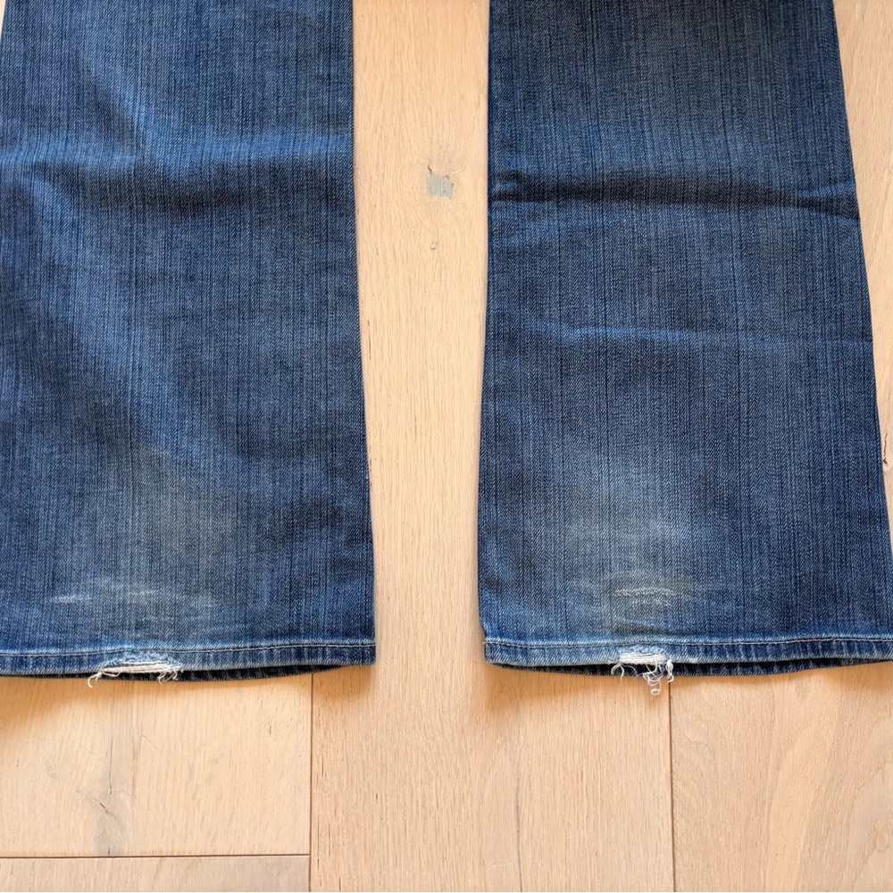 7 For All Mankind Kimmie Vintage Blue Jeans Size 29 - Picture 8 of 9